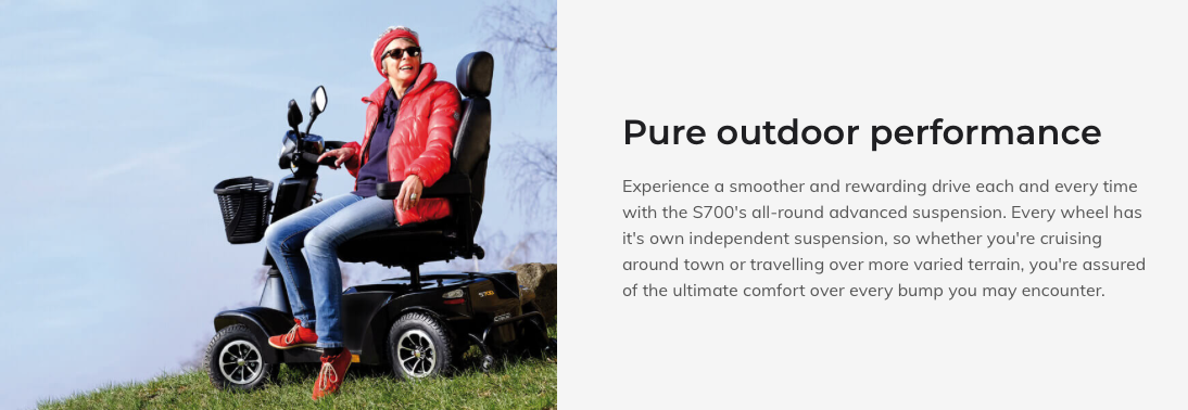 Fortress S700 Mobility Scooter