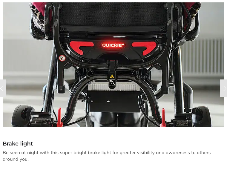 Quickie Q50-R Power Chair