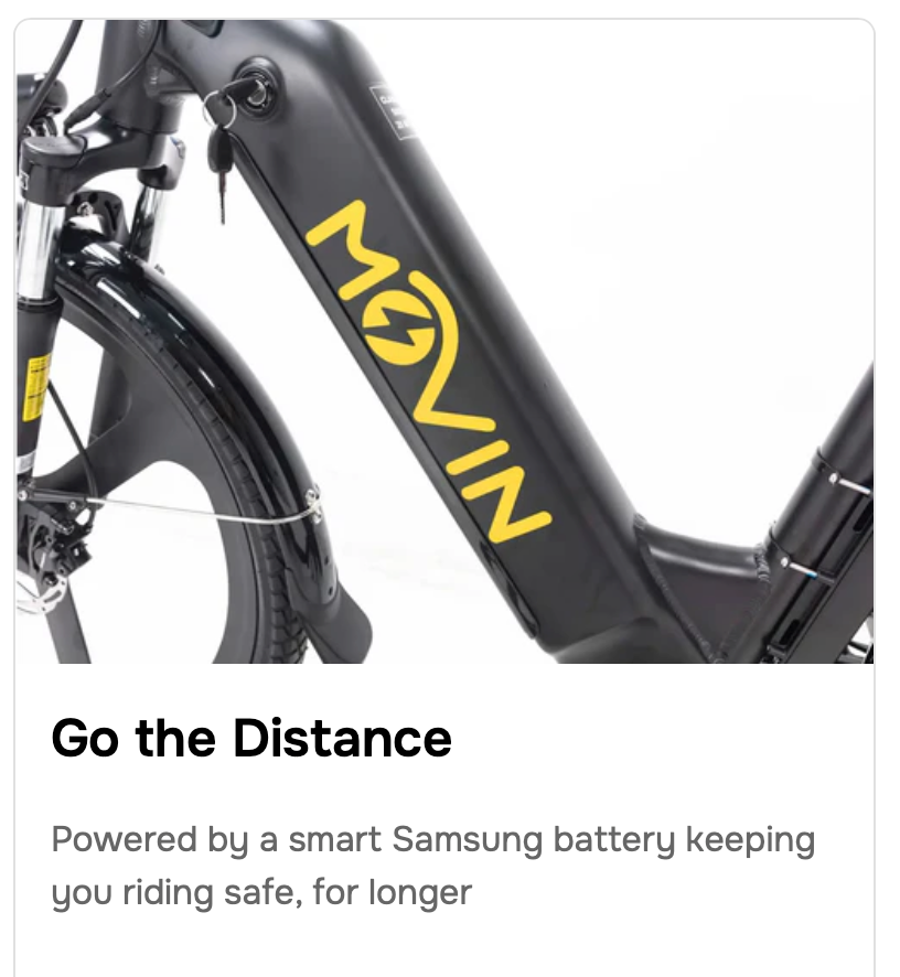 Movin Tempo Commuter E-Bike