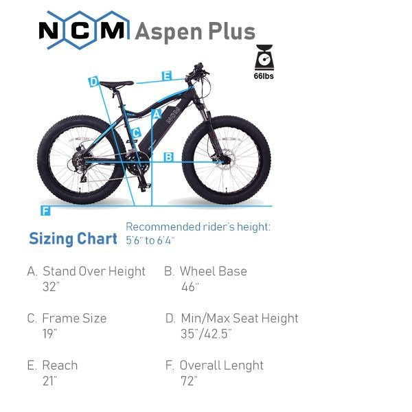 NCM Aspen PLUS 500W 48V 16Ah