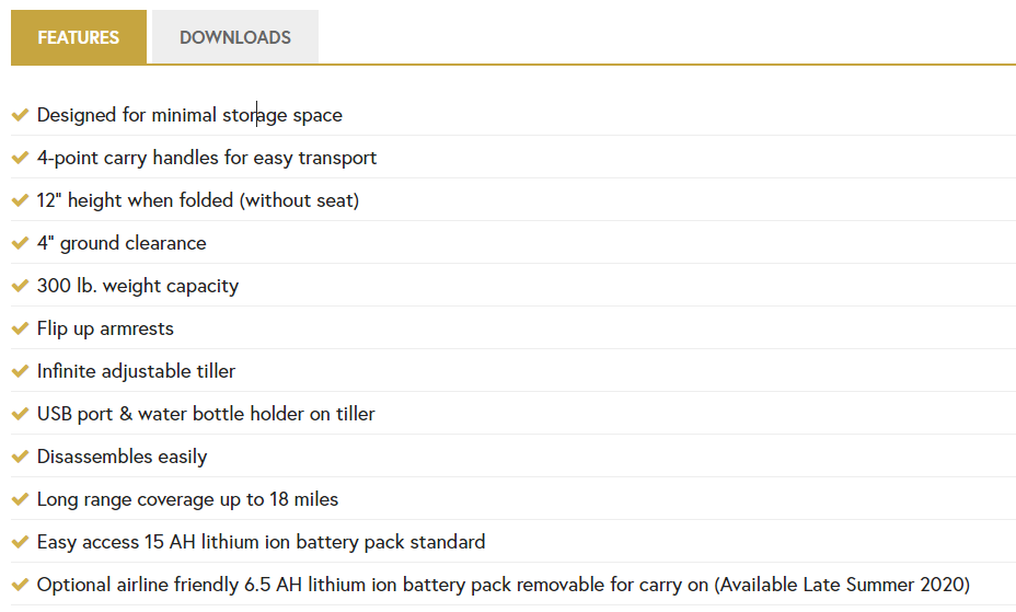 Golden Technologies - Buzzaround CarryOn