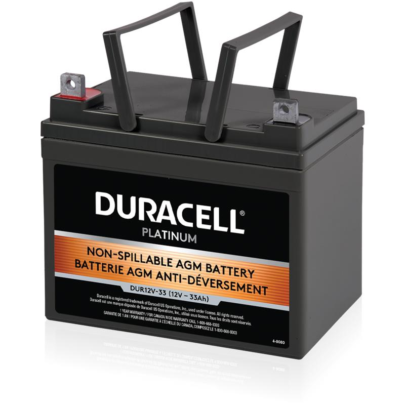 12V 33Ah Duracell SLA Lead Acid Battery
