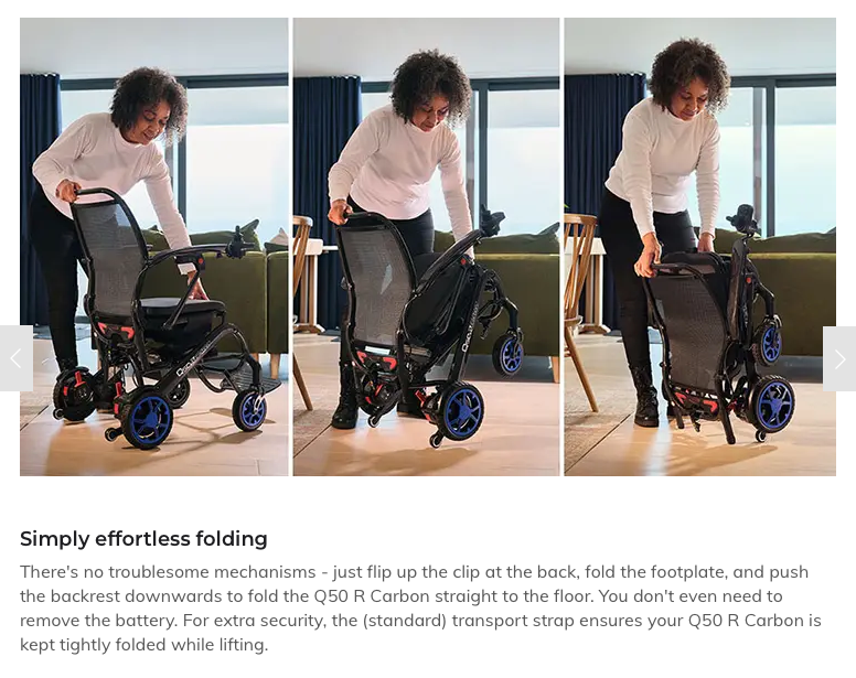 Quickie Q50-R Power Chair