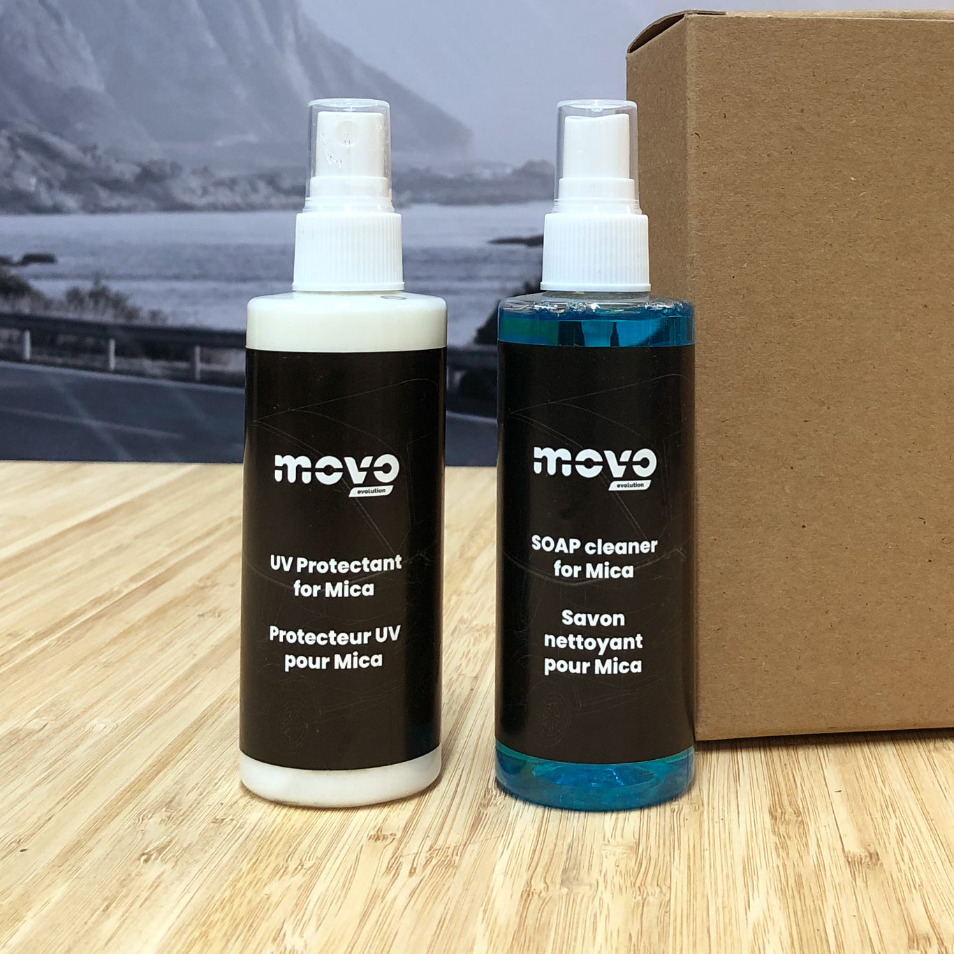 Kit – UV Protectant and SOAP cleaner for Mica